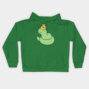 Pineapple Snake Kids Hoodie